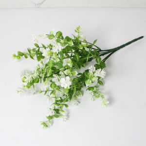 Plastic Vase Decorative Flower Vase Dried Flower Decoration Ornaments Flower Planter Holder for Living Room Bedroom