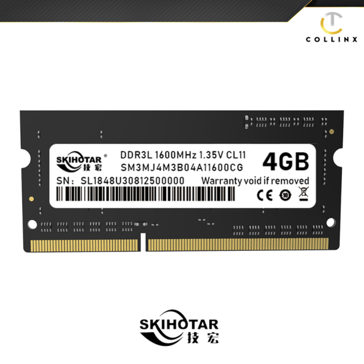 4GB 8GB DDR3 1600Mhz Skihotar SODIMM AMD and Intel Laptop RAM