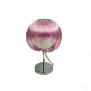 SJJL MALL with Bangs Pet Bob Wig Adjustable Fit Comfortable To Wear Kitty Wavy Hair Skin-friendly Cosplay Dogs Cats Cosplay Wigs Halloween Celebration