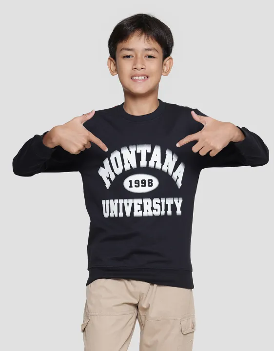 Nevada Sweater Non Hoodie Anak Laki-laki Print Montana 119915648