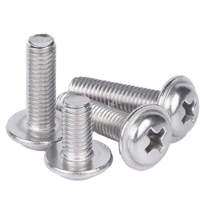 Keadic 400Pcs M2 M2.5 M3 M4 Aluminium Brazier Head Solid