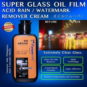 ORIGINAL FANTASTIC XML SUPER GLASS POLISHING COMPOUND OIL REMOVER WATERMARK ACID RAIN WATER STAIN REMOVER GLASS POLISH ORIGINAL FANTASTIC XML PHILIPPINES 120ML AUTO CONCEPTS MANILA GLASS CLEANER STAIN REMOVER MOTORCYCLE TRUCKS HOME CARS USE