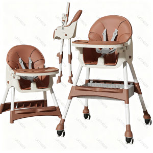 เก้าอี้เด็กกินข้าว เก้าอี้กินข้าวเด็กพกพา เก้าอี้กินข้าวเด็กพับได้ เก้าอี้ กิน ข้าว เด็ก 6 เดือนขึ้นไป ทนทานแข็งแรง