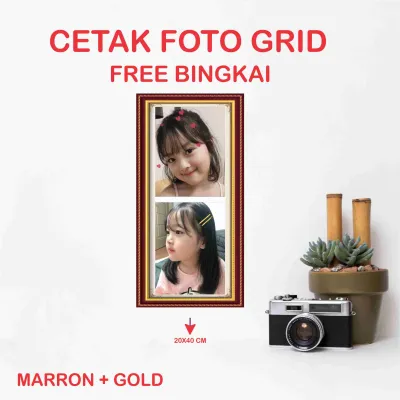 CETAK FOTO MEDIASI KAYU MDF ukuran 8R 20x2015X1510X20 15X40 cm GANTUNGAN CETAK FOTOBINGKAI MDF