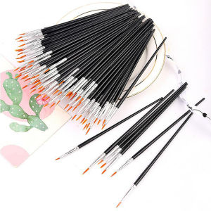 [Mariannes] 50pcs Painting Brushes For Painting Handcraft Arts And Craft For Artistic Multifunction Hook Line Painting Equipment
