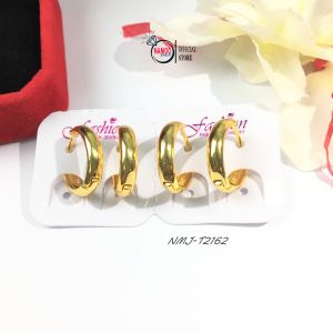 Bông Tai Bông Tròn Mạ Vàng T2162 Cực Xinh Đẹp Dành Cho Chị Em