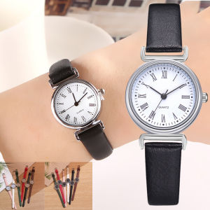 Women Watches Simple Rome Watch Small Dial Round Quartz Wristwatches Clock Hours for Girls Student Ladies Female Fashion Gift
