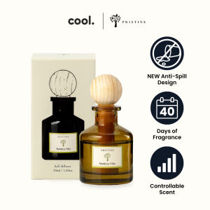 Pristine Ball Diffuser | Hotel Series | Essential Oil | Anti-Spill Wardrobe Fragrance | 50ml | Scent Freshener for Wardrobe