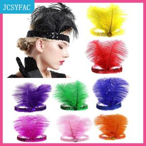 JCSYFAC Sequins lông pha lê Headband Ấn Độ lông headdress kỳ nghỉ bên Ấn Độ hairband Thời Trang Phụ nữ tóc phụ kiện