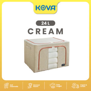 Goto Resli Storage Box Double Zipper Kotak Penyimpanan Lipat Serbaguna