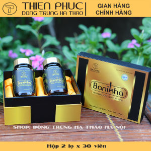 Viên nang đông trùng hạ thảo Banikha Thiên Phúc - Sản phẩm chính hãng - 60 viên