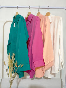 Kemeja Wanita Terbaru 2021 & Blouse Kancing Wanita Trendy