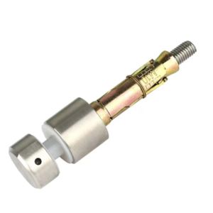 304 stainless steel sisi tangga menggantung kaca gantung perlengkapan struktur beton aksesoris sisi tangga paku kaca padat