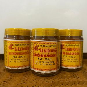 Mắm Tôm Chà Bà Hai Gò Công 250g/200g - Loại 1 - Thơm Ngon - Ăn là ghiền - Giao hàng cực nhanh - Date mới
