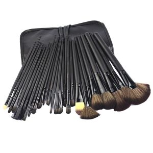 Bộ 32 Cây Cọ Trang Điểm Makeup Chuyên Nghiệp Kèm Bao Đựng Tiện Lợi Bộ Cọ Chổi Trang Điểm 32 Món Đầu Lông Mềm