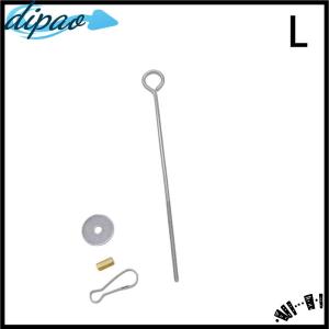 【dipao】 Parrot Stainless Steel Fruit Fork Toy Bird Cage Supplies Fruit Insert Bird Feeder Pet Parrot Accessories Pet Bird Supplies