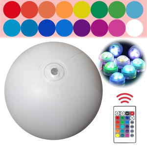 Luminous LED Balloon with 16 Color Options for Garden Birthday and Festive Decorations