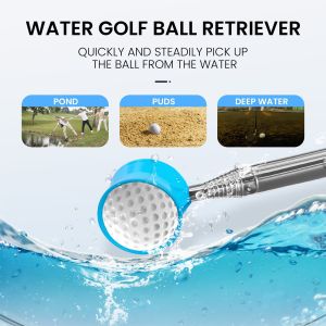 Dụng cụ nhặt / vớt bóng golf gậy lấy bóng golf gậy vớt bóng golf ở mọi vị trí khó khăn