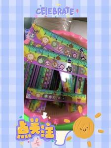 15cm Sanrio Hello Kitty Kuromi Pochacco Anime Cartoon Cute Rocker Meter Ruler Creative Ruler School Supplies Prizes Wholesale