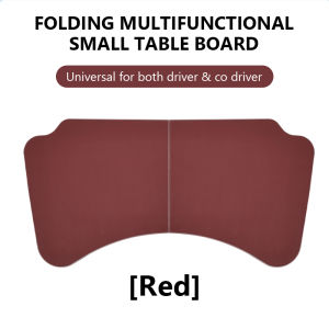 SEAMETAL Car Tray Table Leather Foldable Dinnin Table Board Multifunction Waterproof Laptop Tray Table Car Organizer Tray