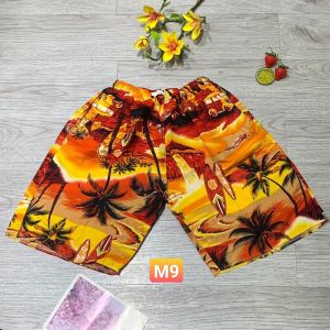 Quần nam vải kate thái đi biển mặc nhóm gia đình nhiều sắc màu freesize dưới 80kg  Bin Sports QB002.1