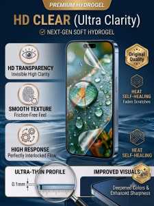 [SG Local Stock] Hydrogel Screen Protector for Xiaomi 17 16 Ultra (Clear/Matte/Privacy/Anti Blue Light/Electroplated)