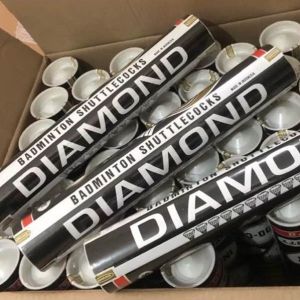 Shuttlecock Badminton INDOCOCK DIAMOND | kok bulu tangkis speed 77 - 78 | indo cock kock batminton hitam