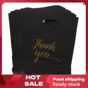 🚚【Local Express Delivery】🚚 10Pcs Mini Thank You Plastic Gift Bags Reusable Party Bags Plastic Gift Bag For Birthday Thanksgiving Christmas Gift Bag