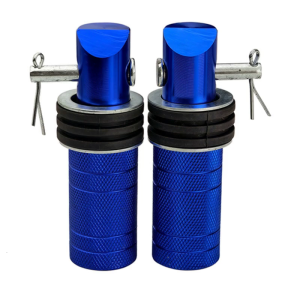 Quick Installation Motorcycle Foot Pegs Upgraded Comfort Design Anti Skid Pattern Ergonomic Footrests for Motorcycles