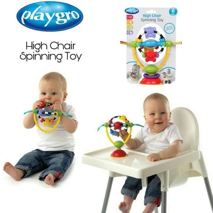 Playgro high chair spinning toy sale