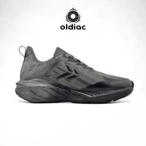 Oldiac Uniqeve - Sepatu Running Olahraga Pria Black Tosca Limited Edition