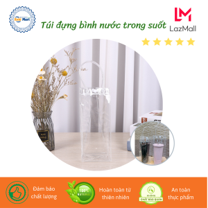Túi nhựa trong suốt đựng ly giữ nhiệt mỹ phẩm quà tặng xinh xắn