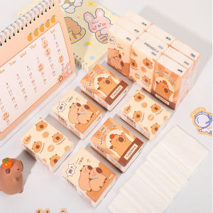Capybara Tisu Kartun Comel Cute Cartoon Tissue Paper Towels Handkerchief Supplies