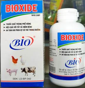 BIOXIDE - sát trùng chuồng trại phổ rộng an toàn và hiệu quả