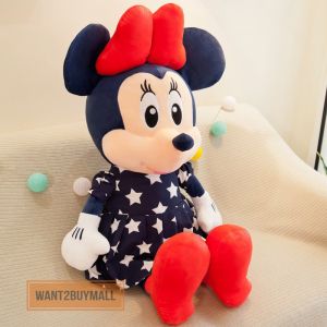 🇲🇾 🏆35/45/55/75cm Disney Star Mickey Minnie Mouse Anime Stuffed Plush Soft Toy Doll Baby Kids Birthday Christmas Gift