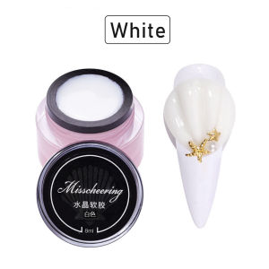 Solid Adhesive Lem Nail Art Gel Nail Glue Lem Kuku Palsu 8G Nail Tip Gel