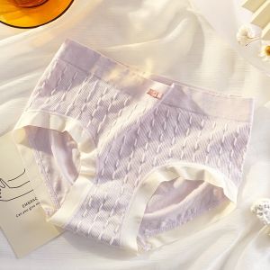 Lizida Ngải Cứu Thay Đổi Theo Nhiệt Độ Quần Lót Bên Trong Kháng Khuẩn Chống Mạt Quần Lót Nữ Thoáng Khí Thoải Mái Mềm Mại Cạp Vừa Không Dấu Vết Mới Màu Macaron Sinh Viên Quần Lót Nữ