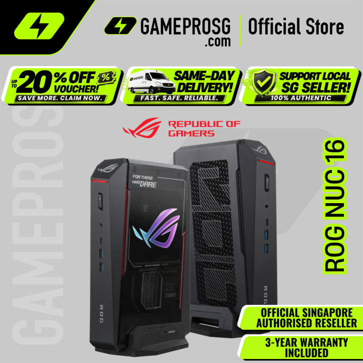 Asus Rog Mini Pcg ASUS ROG NUC 16 Gaming Mini PC – RTX5070Ti – Intel Core Ultra 9 290HX ...