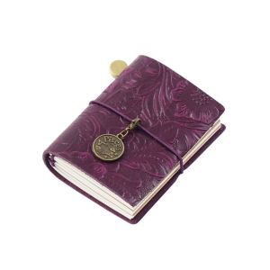 TURHA Sketching Cowhide Cover Sketchbook Handmade Writing Traveler Notebook Portable Leather Diary Notebook Diary Gift
