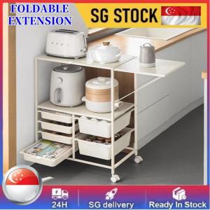 Kitchen Trolley Kitchen Cart White Kitchen Cart Modern Kitchen Trolley metal iron frame Kitchen Trolley Kitchen Island
