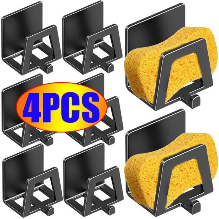 New bếp bọt biển chủ với móc chìm bọt biển xả Giá phơi tự dính lưu trữ ...