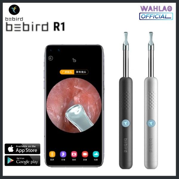 Bebird R1/R3 Smart Otoscope Visual Ear Stick with Light InEar Cleaning