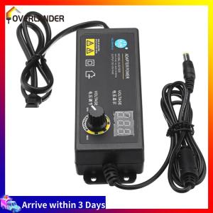 [7 Days Money Back Guarantee]3-36V 60W Power Adapter Adjustable Voltage with Display Screen US Plug[Receive within 3 Days]