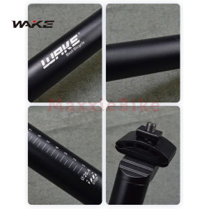 WAKE Seatpost 25.4 x 350mm Tiang Sadel Saddle Sepeda Alloy P371 Bicycle Seat Tube Outdoor Sport