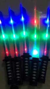 (FREE SHIP - HOÀN TIỀN) Kiếm Phát Sáng Katana - Kiếm Ánh Sáng - Đồ Chơi katana Nhựa Có Đèn và Âm Thanh Quà tặng sinh nhật cho bé - quà trung thu giáng sinh cho bé