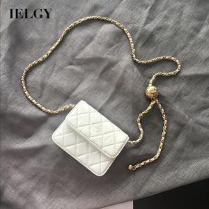IELGY Jinzhu Túi Đeo Chéo Kim Cương Dây Xích Son Môi Fans You Cho Nữ