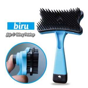 Slicker Bulu kucing dan sisir anjing / Sisir Bulu Auto Cleansing Untuk Anjing dan Kucing