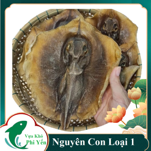 Khô Cá Đuối Con Nguyên - Hàng Loại 1- KHÔ CÁ ĐUỐI DƠI VỰA PHI YẾN -KHÔ CÁ ĐUỐI NGUYÊN CON