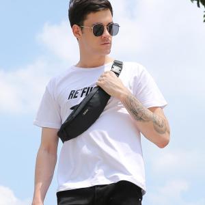 Men Waist Packs Bag Pouch Waterproof Travel Phone Belt Bag Casual Chest Bag