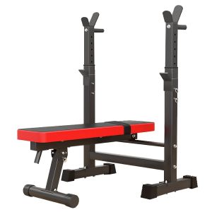 BG Sport Power Pull Up Chin Station Bench Multifunction Pull Up Dumbbell Weightlifting Indoor Up Lifter